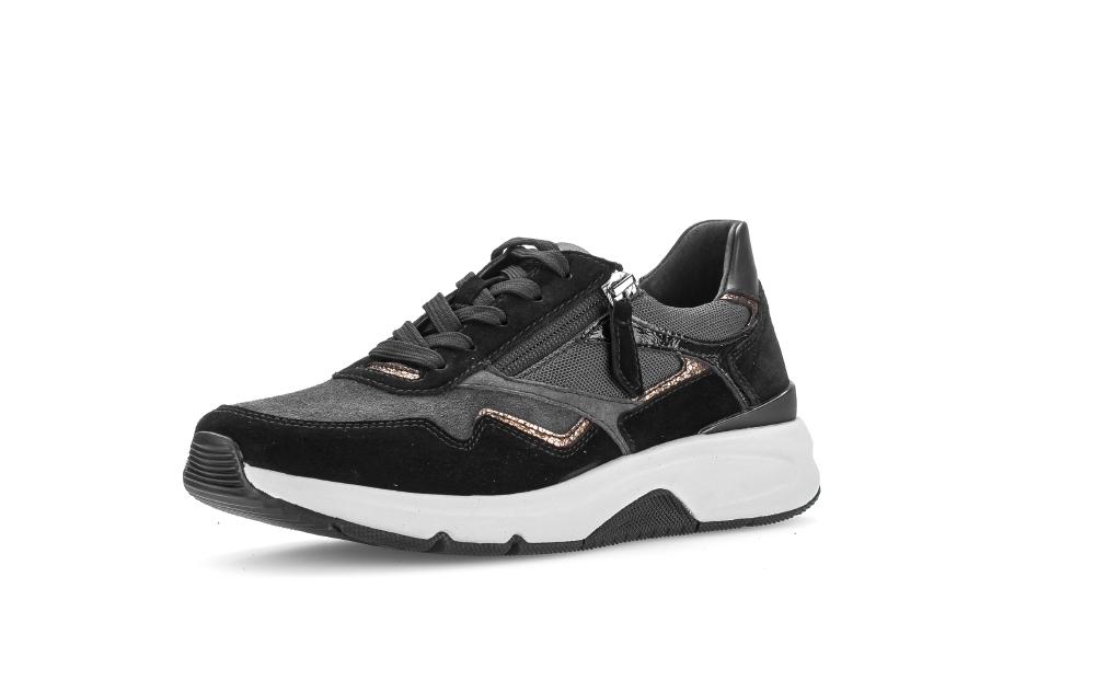 Gabor Rollingsoft Sneakers Antraciet