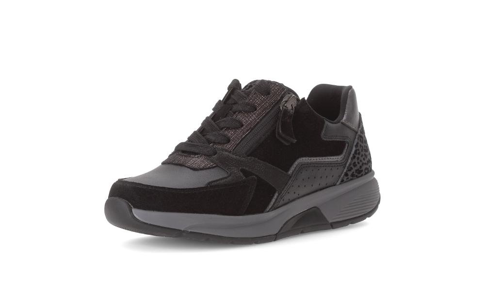 Gabor Rollingsoft Sneakers Zwart
