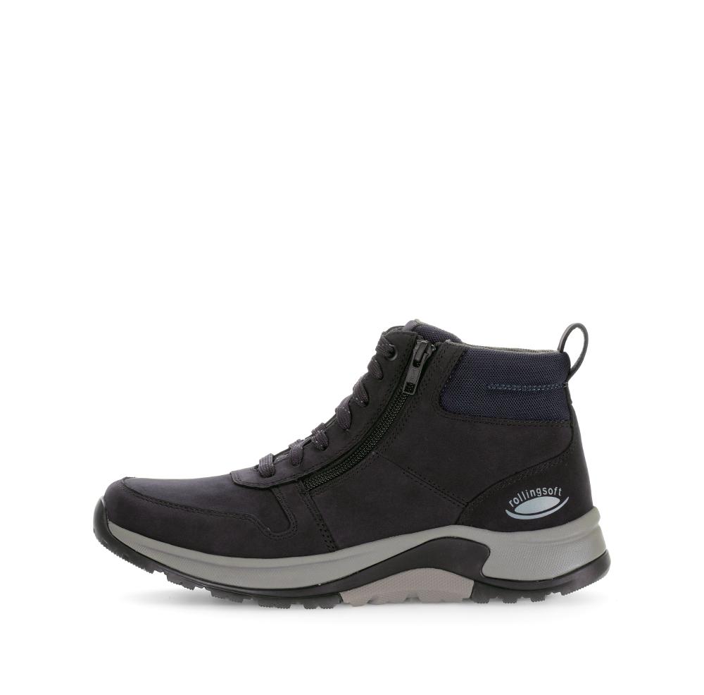 Pius Gabor Rollingsoft Veterschoenen Nachtblauw