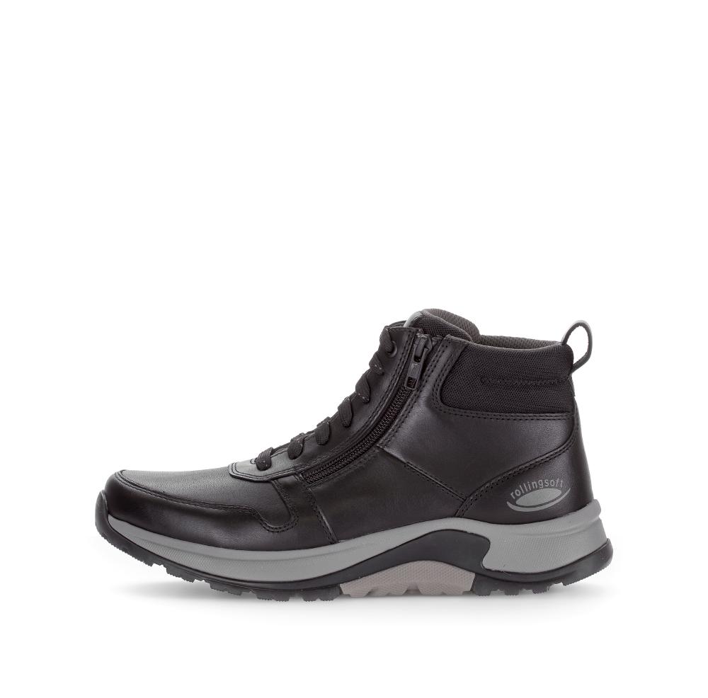 Pius Gabor Rollingsoft Veterschoenen Zwart