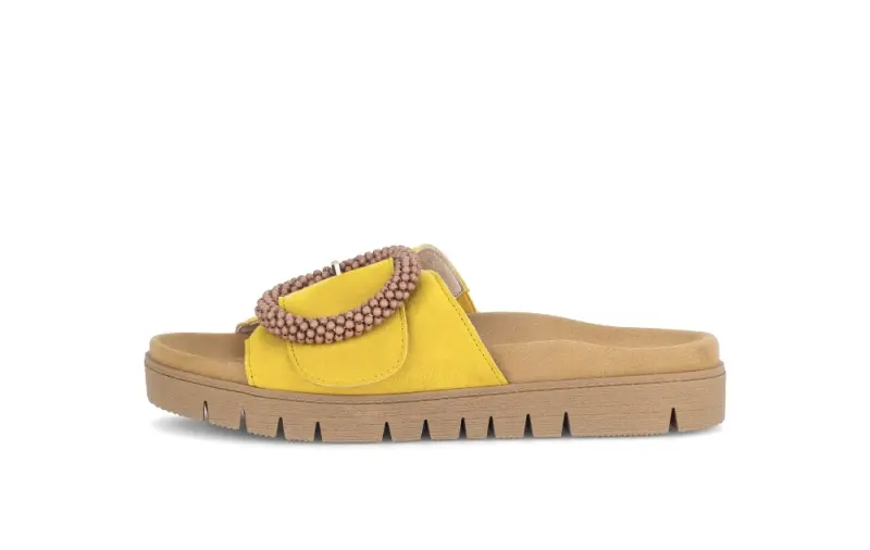 Gabor Slippers Geel
