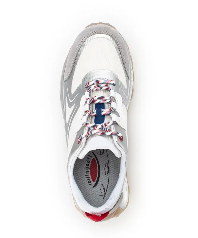 Gabor Rollingsoft Sneakers Zilver