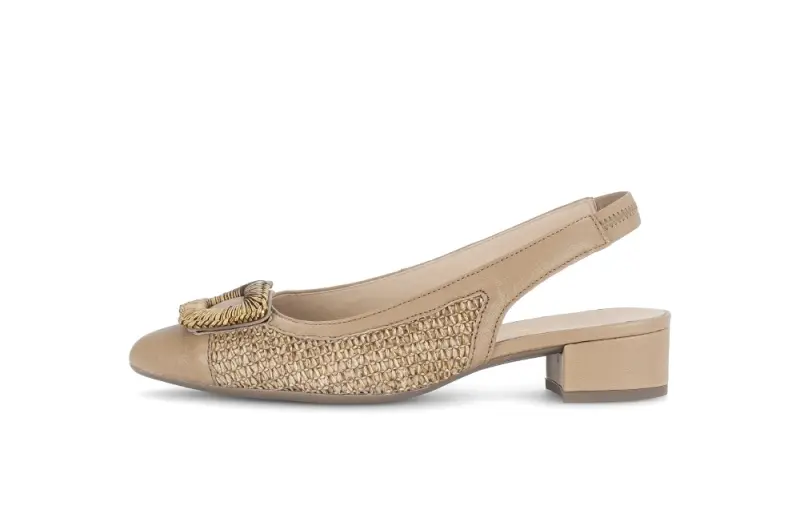 Gabor Slingbacks Beige