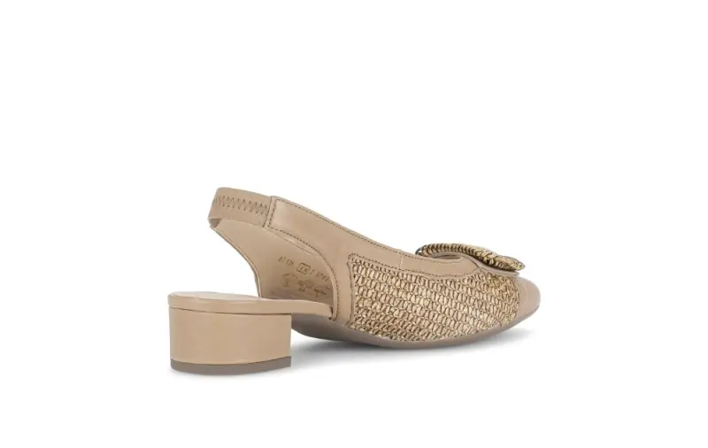 Gabor Slingbacks Beige