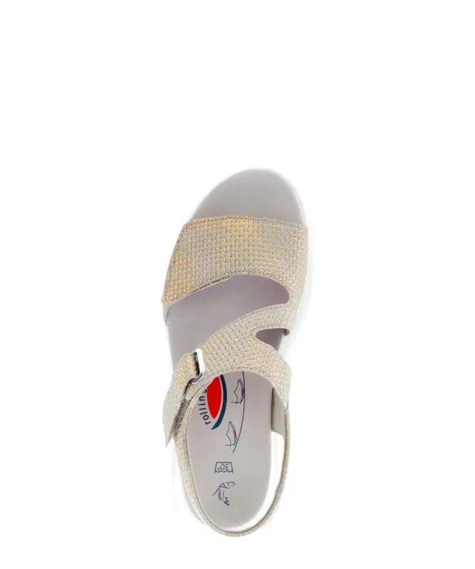 Gabor Rollingsoft Sandalen Brons