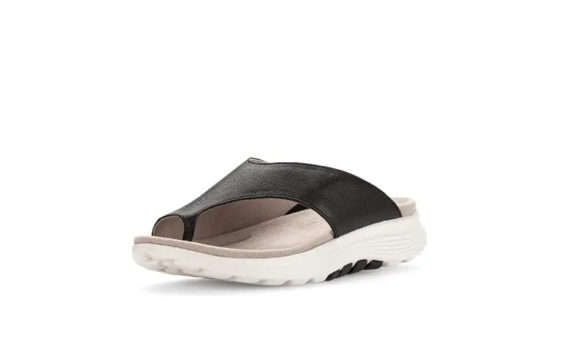 Gabor Rollingsoft Slippers Zwart