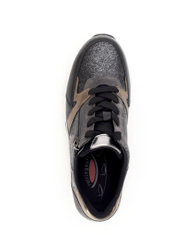 Gabor Rollingsoft Sneakers Zwart