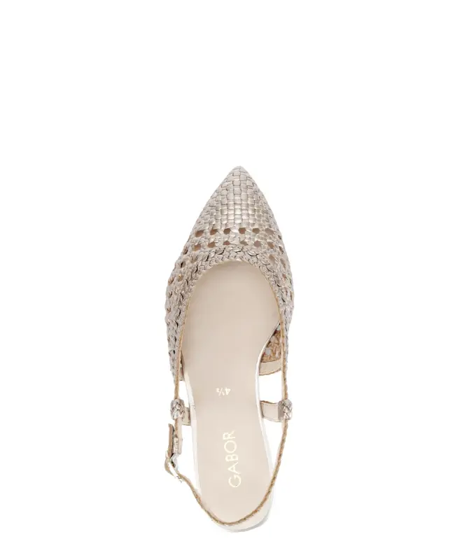 Gabor Slingbacks Goud