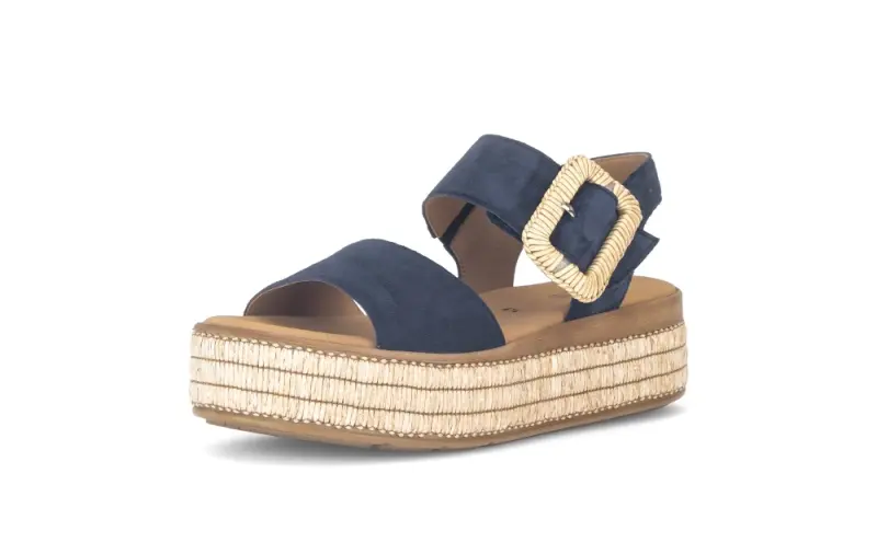 Gabor Sandalen Nachtblauw