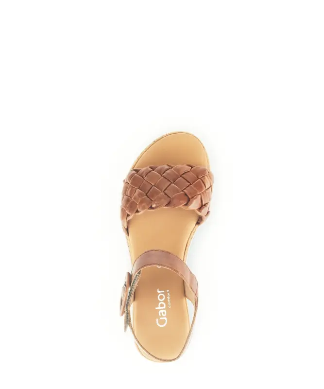 Gabor Sandalen Cognac