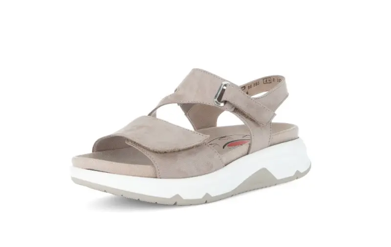 Gabor Rollingsoft Sandalen Taupe