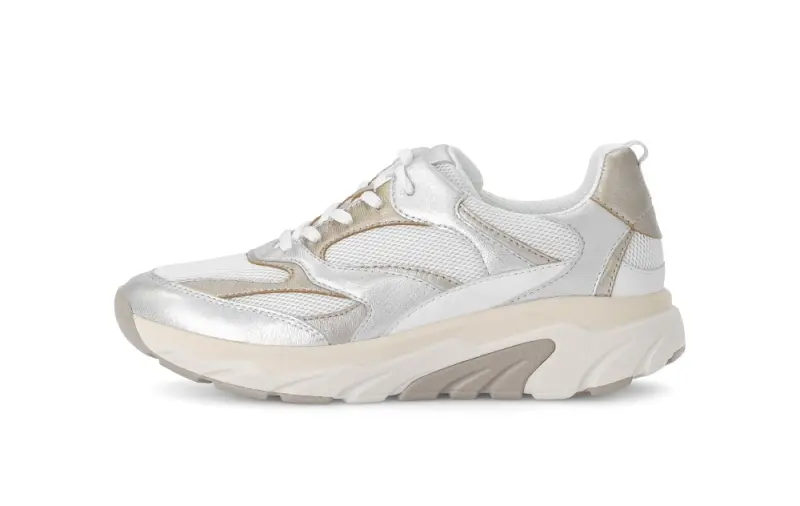 Gabor Rollingsoft Sneakers Zilver