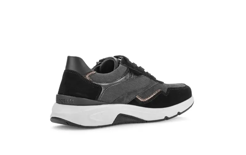 Gabor Rollingsoft Sneakers Antraciet