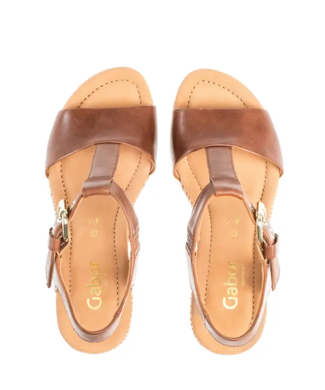Gabor Sandalen Cognac