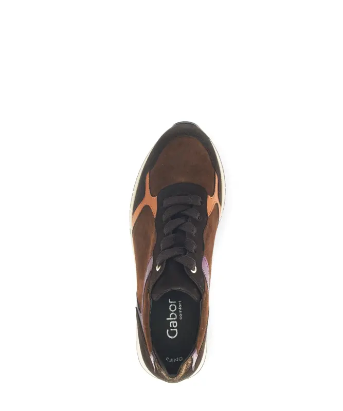 Gabor Sneakers Donkerbruin