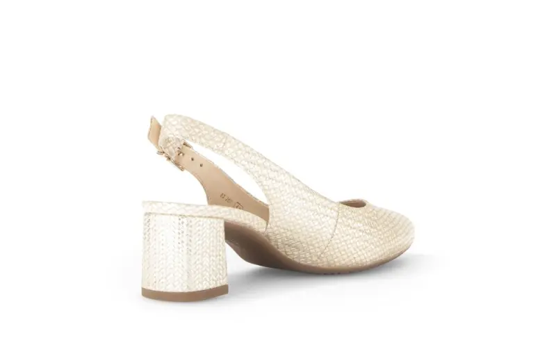 Gabor Slingbacks Beige