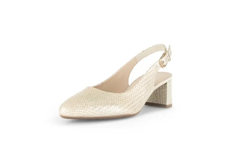 Gabor Slingbacks Beige