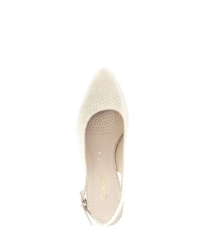 Gabor Slingbacks Beige