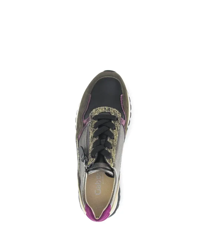Gabor Sneakers Flessengroen