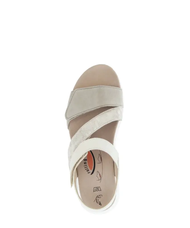 Gabor Rollingsoft Sandalen Beige