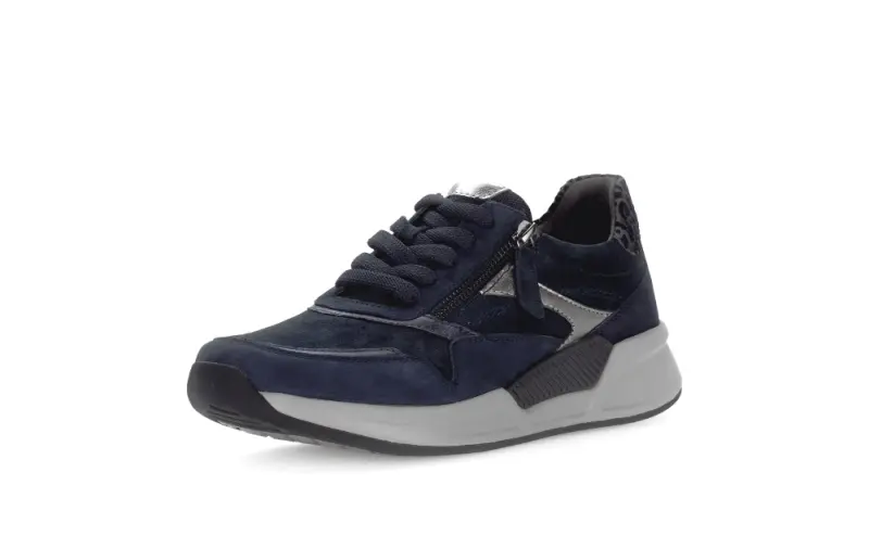 Gabor Rollingsoft Sneakers Nachtblauw