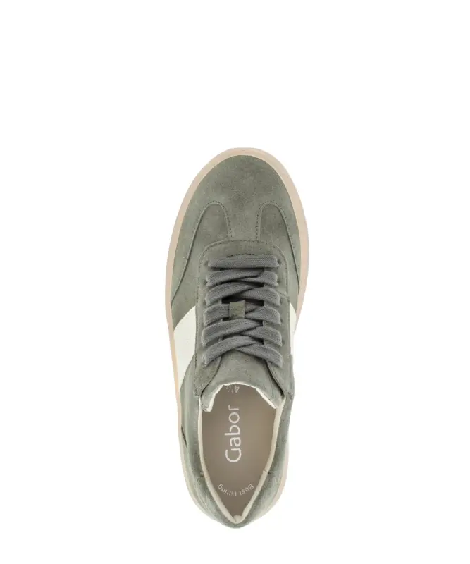 Gabor Sneakers Flessengroen