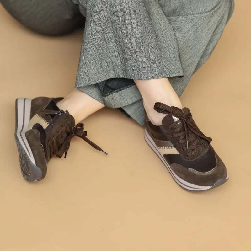 Gabor Sneakers Donkerbruin