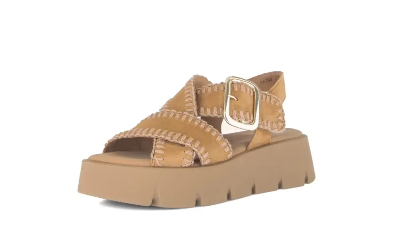 Gabor Sandalen Cognac