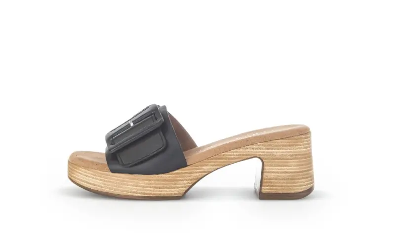 Gabor Slippers Zwart