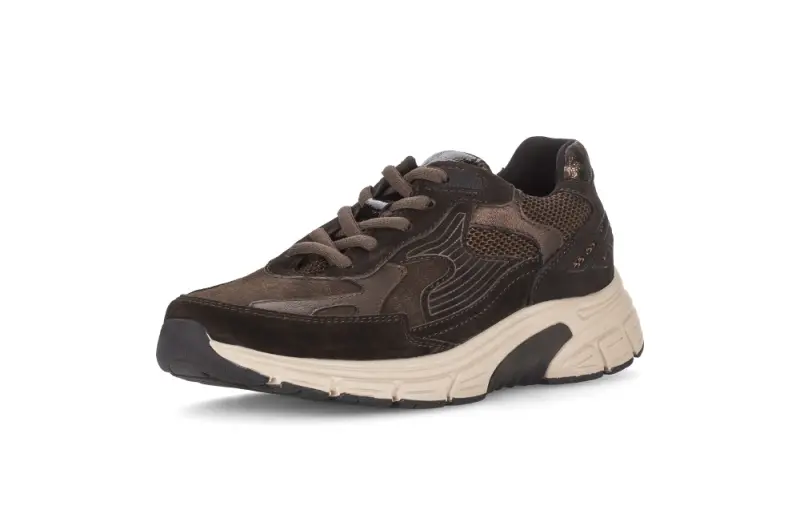 Gabor Rollingsoft Sneakers Donkerbruin