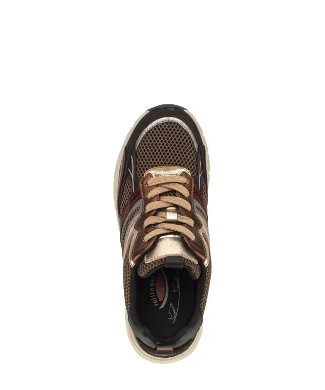 Gabor Rollingsoft Sneakers Brons