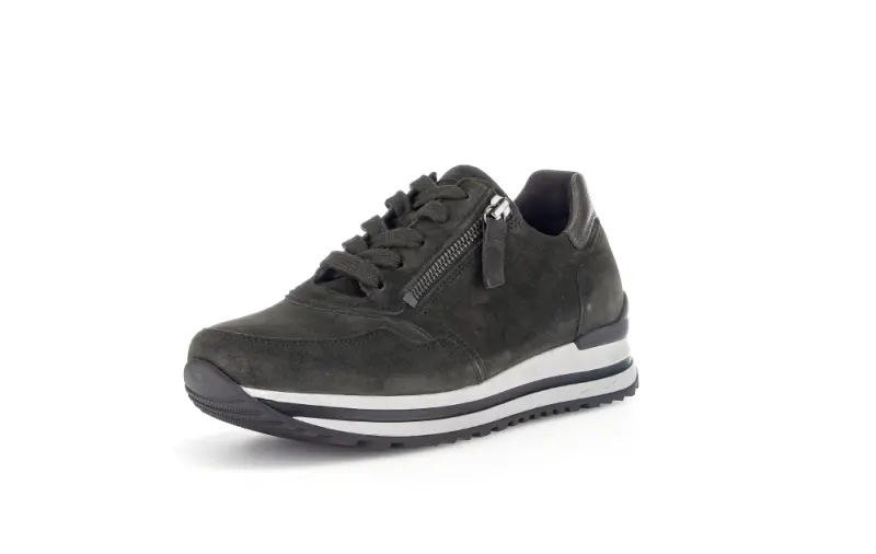 Gabor Sneakers Flessengroen