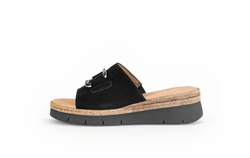 Gabor Slippers Zwart