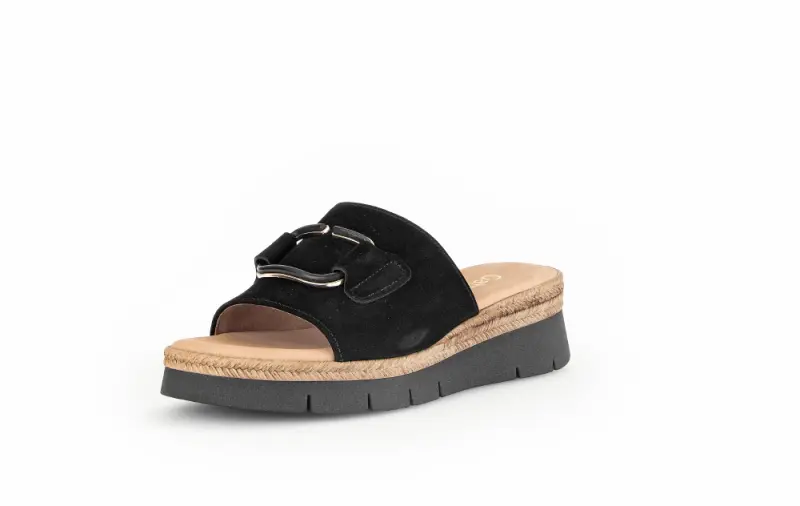 Gabor Slippers Zwart