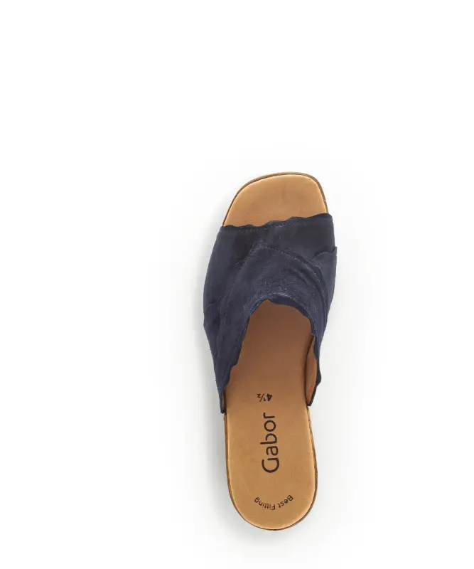 Gabor Slippers Nachtblauw