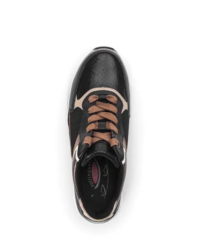Gabor Rollingsoft Sneakers Zwart
