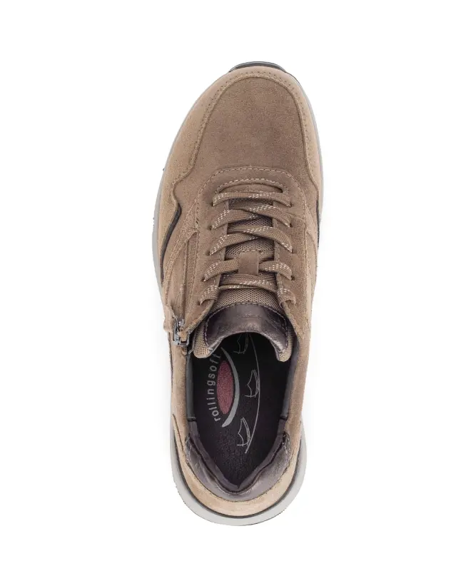 Gabor Rollingsoft Sneakers Taupe