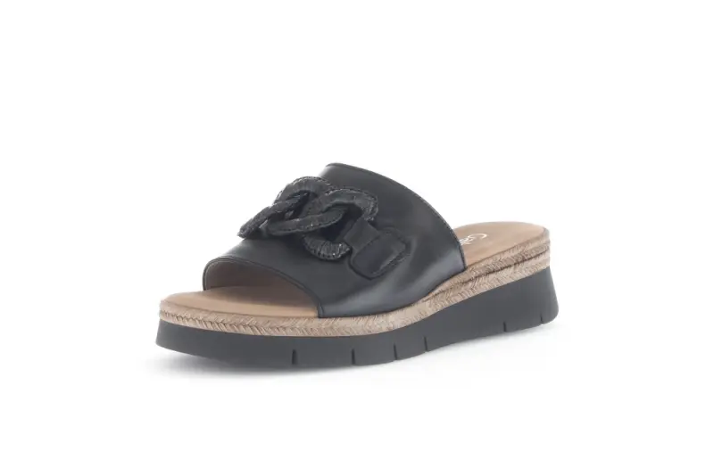 Gabor Slippers Zwart