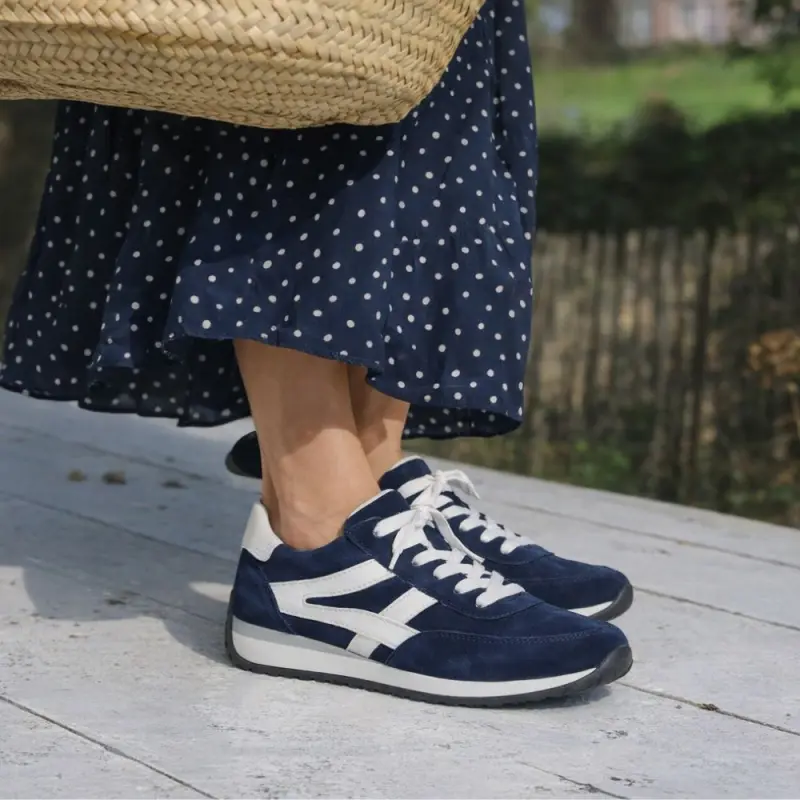 Gabor Sneakers Nachtblauw