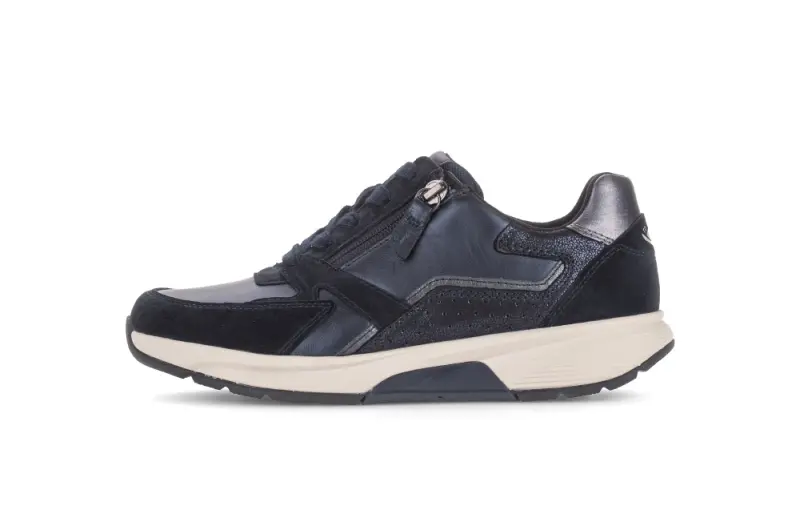 Gabor Rollingsoft Sneakers Nachtblauw