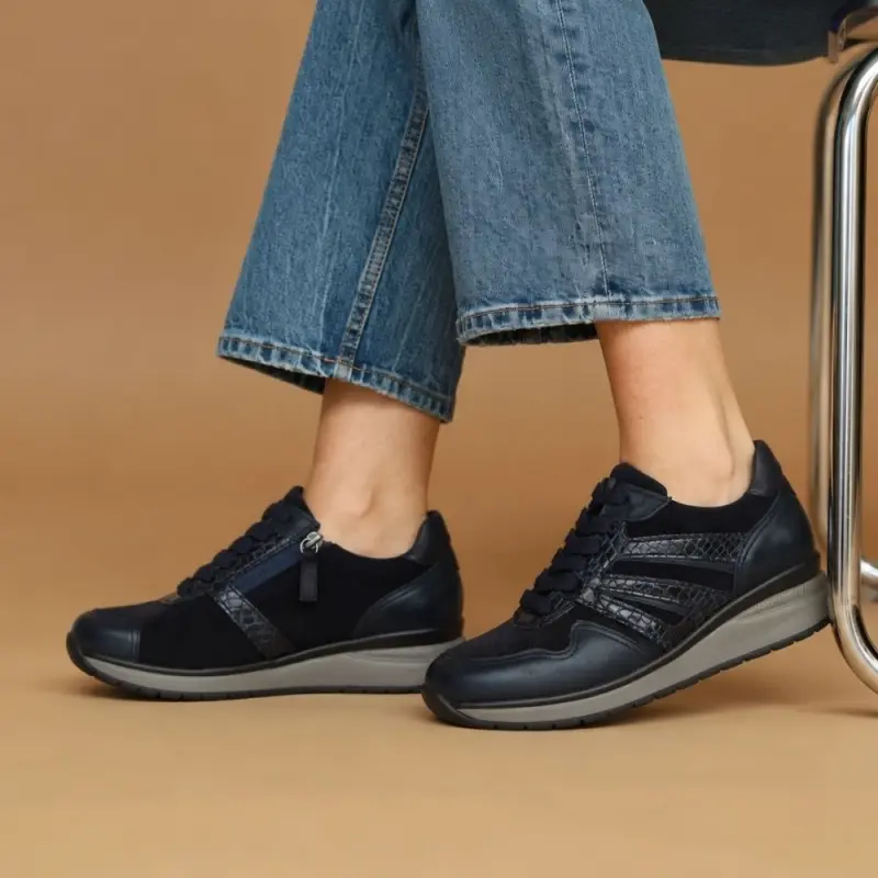 Gabor Sneakers Nachtblauw