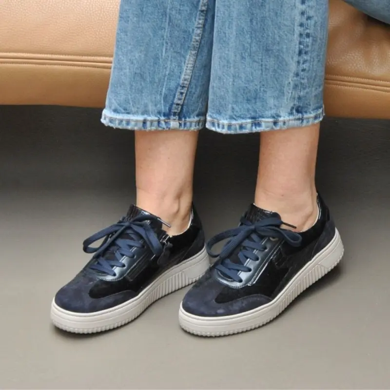 Gabor Sneakers Nachtblauw