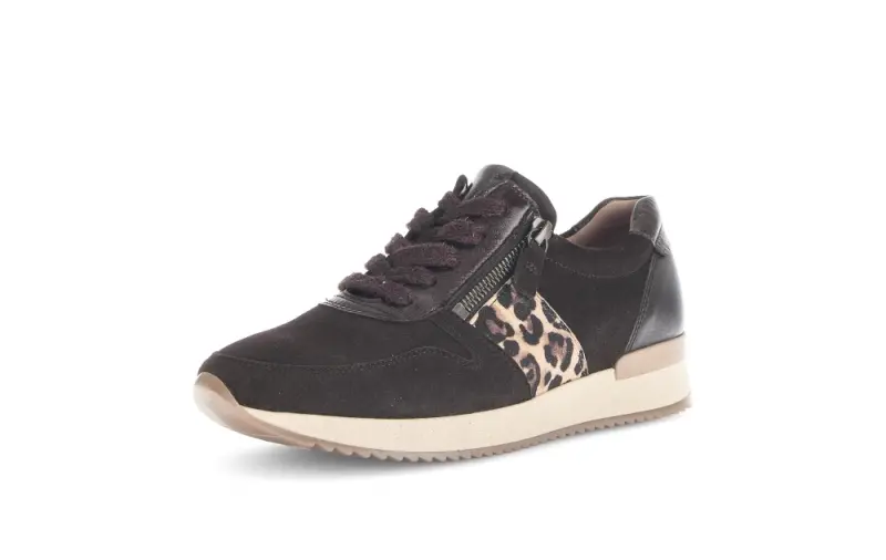 Gabor Sneakers Donkerbruin