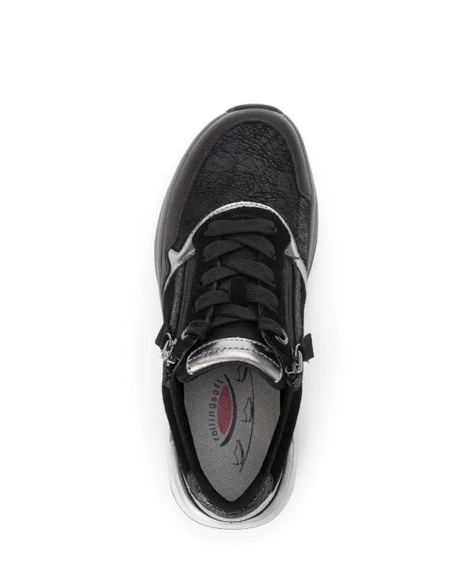 Gabor Rollingsoft Sneakers Zwart