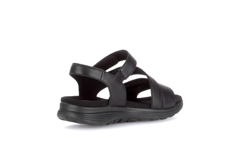Gabor Rollingsoft Sandalen Zwart