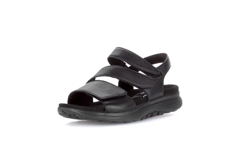 Gabor Rollingsoft Sandalen Zwart
