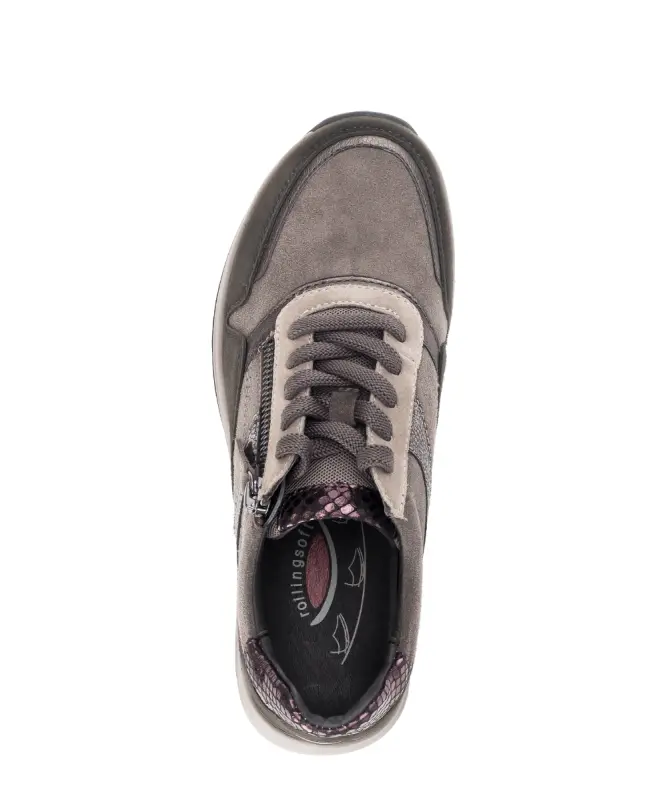 Gabor Rollingsoft Sneakers Flessengroen