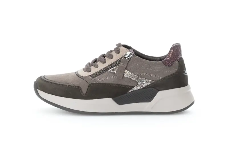Gabor Rollingsoft Sneakers Flessengroen