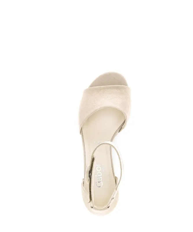 Gabor Sandalen Beige