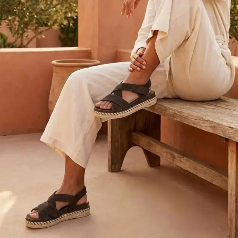 Gabor Sandalen Donkerbruin